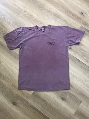 Crazy Shirts Wine Tasting Triathlon Wine-Dyed Tee L